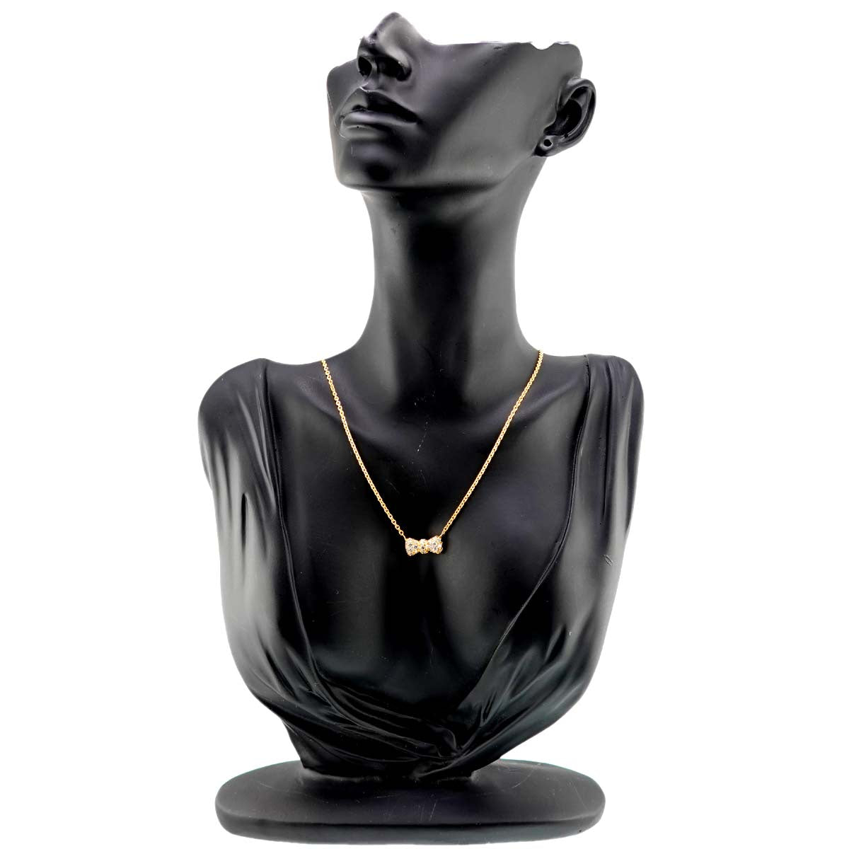 Van Cleef & Arpels 18K Yellow Gold Bow Necklace